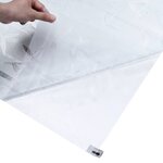 vidaXL Films pour fenêtre 2 Pièces dépoli motif de bambou PVC