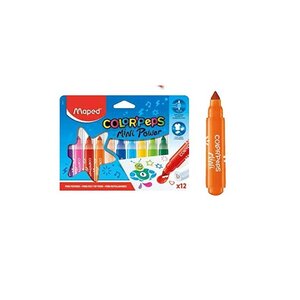 Maped Feutre COLOR'PEPS Mini Power étui de 12 en carton