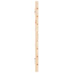 vidaXL Tête de lit murale 166x3x63 cm Bois massif de pin