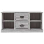 vidaXL Meuble TV sonoma gris 99 5x35 5x48 cm bois d'ingénierie