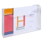 Distributeur De Prospectus Horizontal A4 - Cristal - X 5 - Exacompta