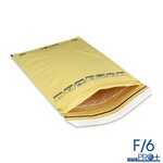 Lot de 10 enveloppes à bulles pro+ marron f/6 format 210x335 mm