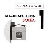 Console murale à visser Soléa Noir Sablé RAL 2100 MS