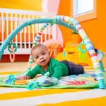 Tapis d'éveil et d'activités Wild Wiggles  vert  jouets inclus et détachables  des la naissance