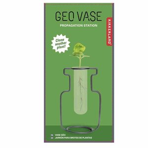 Vase en fer - soliflore bouteille - style industriel