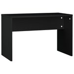 vidaXL Ensemble de coiffeuse avec LED Noir Bois d'ingénierie