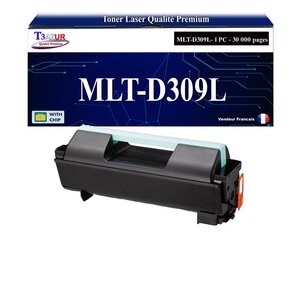 T3AZUR - Toner compatible avec Samsung MLT-D309L MLTD309L pour Samsung ML5510NDK ML5510NK ML5510ND ML5515ND ML6510NDK ML6510ND ML6512ND ML6515ND