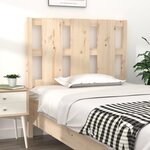 vidaXL Tête de lit 95 5x4x100 cm Bois massif de pin
