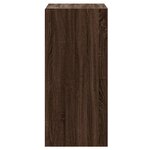 vidaXL Garde-robe chêne marron 77x48x102 cm bois d'ingénierie