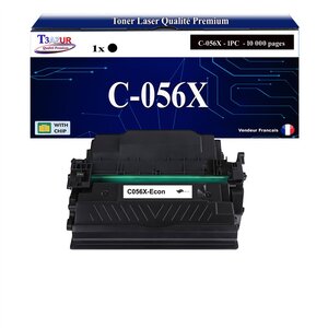T3AZUR -Toner compatible avec Canon 056X (3007C002) pour Canon i-SENSYS LBP320 LBP325x MF540 MF542x MF543x
