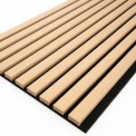 WallArt Panneaux muraux acoustiques Aku chêne naturel 4 Pièces