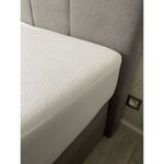 Protège matelas imperméable - 140 x 190 cm - Coton/Polyester