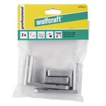 wolfcraft Ensemble de 2 serre-joints rapides