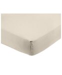 Drap Housse Microfibre 90 x 200 cm - Beige
