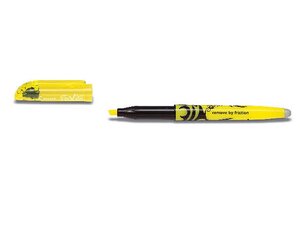 Surligneur effaçable FriXion light 3 8 mm Jaune PILOT
