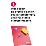 OXFORD Cahier Easybook agrafé - 17 x 22 cm - 96p seyes - 90g - Vert