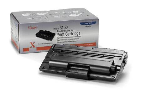 Xerox toner capa standard pr ph phaser 3150 cartouche de toner noir capacite standard 3.500 pages pack de 1