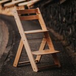 Chaise haute enfant SANDY naturel