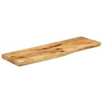 vidaXL Dessus de table 100x40x2 5cm bord vif bois massif manguier brut
