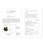 Carnet Herbier A5 - Draeger paris