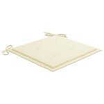 vidaXL Chaises pliables de jardin lot de 8 avec coussins Bois d'acacia