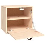 vidaXL Armoire murale 40x30x35 cm Bois de pin massif