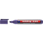 Marqueur Permanent 330 Violet Pointe Biseautée 1-5 mm EDDING