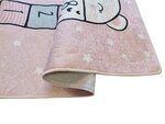 Tapis enfant Marelle 80 x 150 cm - Rose