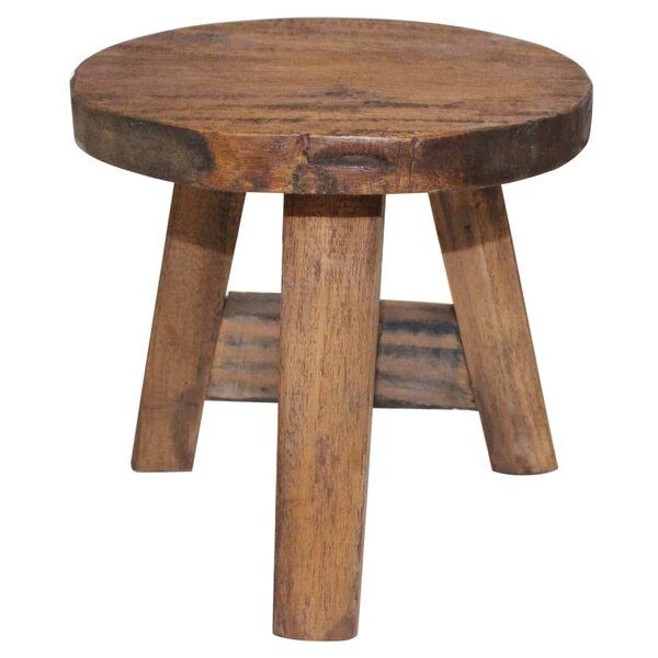 vidaXL Tabouret Bois de récupération massif