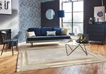 Tapis d'intérieur NAJAT 160 x 230 cm - Or