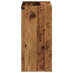 vidaXL Bibliothèque vieux bois 68 5x32x68 5 cm bois d'ingénierie