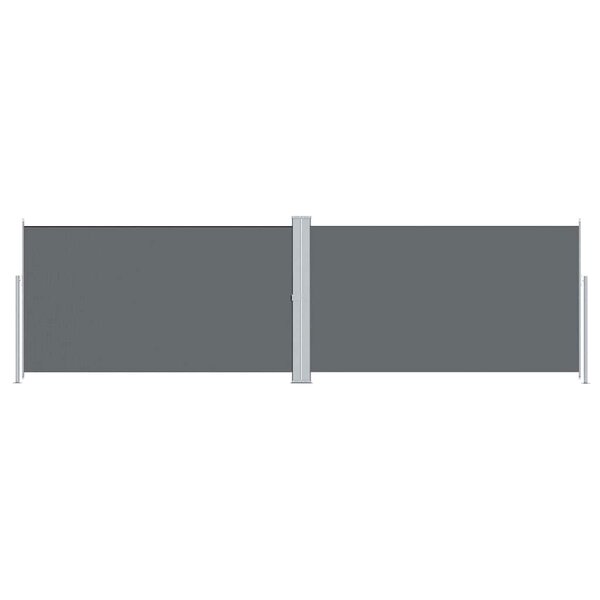 vidaXL Auvent latéral rétractable Anthracite 180x600 cm