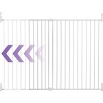 Barrière de sécurité Broadway Gro-Gate Extra-Large et Extra-Grande (pour 76 - 134 cm)  blanc