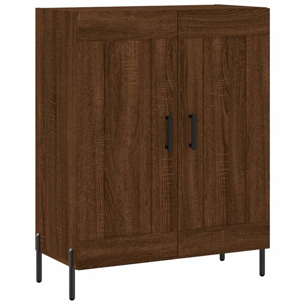 vidaXL Buffet chêne marron 69 5x34x90 cm bois d'ingénierie