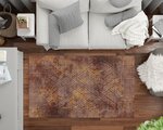 Tapis de salon FISUN 300 x 400 cm - Orange