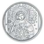Pièce de monnaie 10 euro Autriche 2018 argent BE – Uriel  ange éclaireur