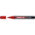 Marqueur Peinture 790 Rouge Pointe Ronde 2-3 mm x 10 EDDING