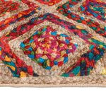 vidaXL Tapis lavable multicolore 160x230 cm antidérapant
