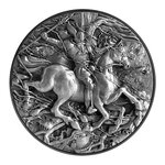 THE ASCENSION OF SLEIPNIR 2 Once Argent Monnaie 10000 Francs Chad 2022