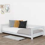 Lit enfant STUDY 80 x 180 gris clair