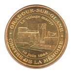 Mini médaille monnaie de paris 2007 - centre de la mémoire