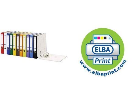 classeur smart PP/Papier, largeur de dos: 80 mm, gris ELBA