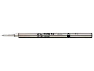 Recharge stylo roller à encre 338 Pointe Large Noir PELIKAN