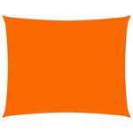Vidaxl voile de parasol tissu oxford rectangulaire 2x3 m orange