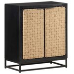 vidaXL Buffet 60x35x70 cm Bois de manguier massif