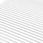 vidaXL Matelas en mousse blanc 90x220 cm dureté H2 H3