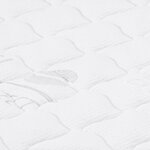 vidaXL Sur-matelas 120 x 200 cm Mousse de gel 7 cm