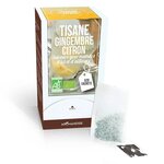 Tisane gingembre et citron biologique - 20 sachets