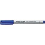 Marqueur non-permanent 'lumocolor 316' fin 0 6 mm bleu staedtler