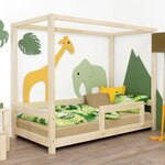 Lit cabane enfant BUNKY 90 x 190